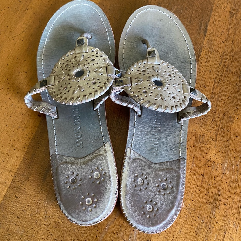 Jack Rogers Gold Sandal